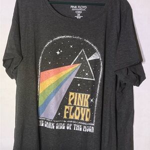 Pink Floyd Kids Dark Side T-Shirt - Gray